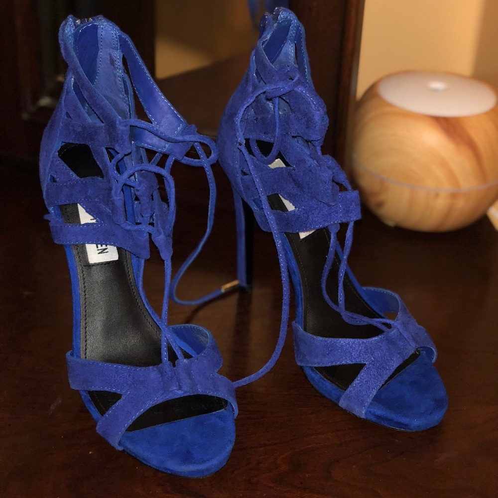 Blue heels